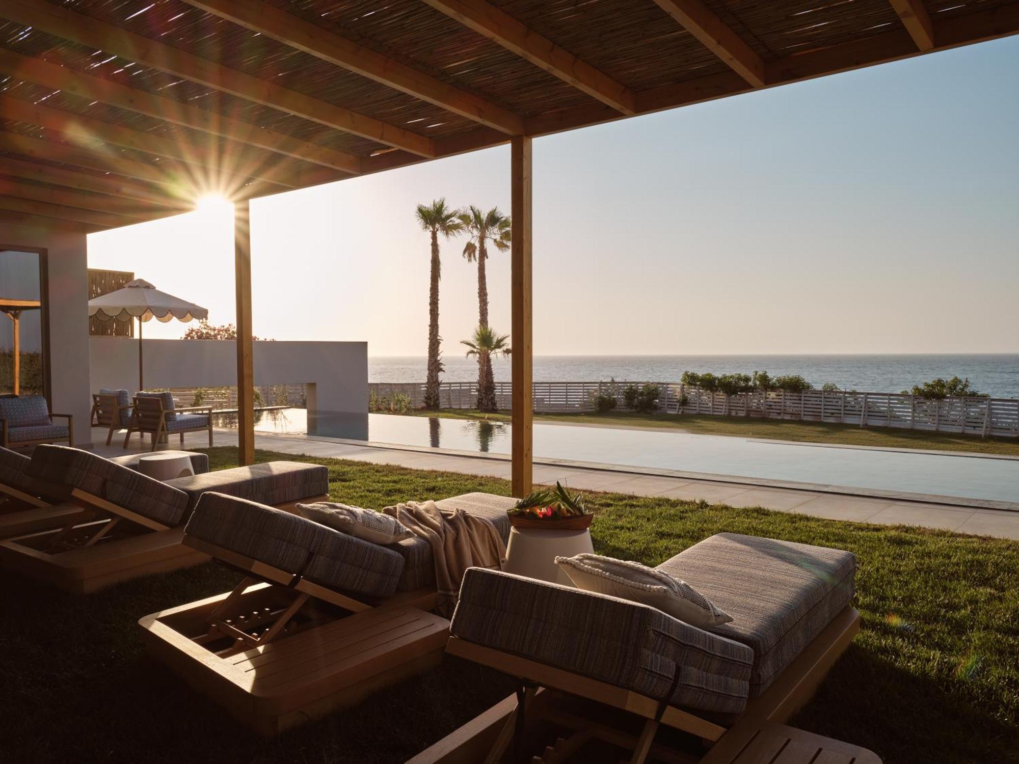 The Royal Blue A Luxury Beach Resort (Adults Only) Pánormosz Kültér fotó
