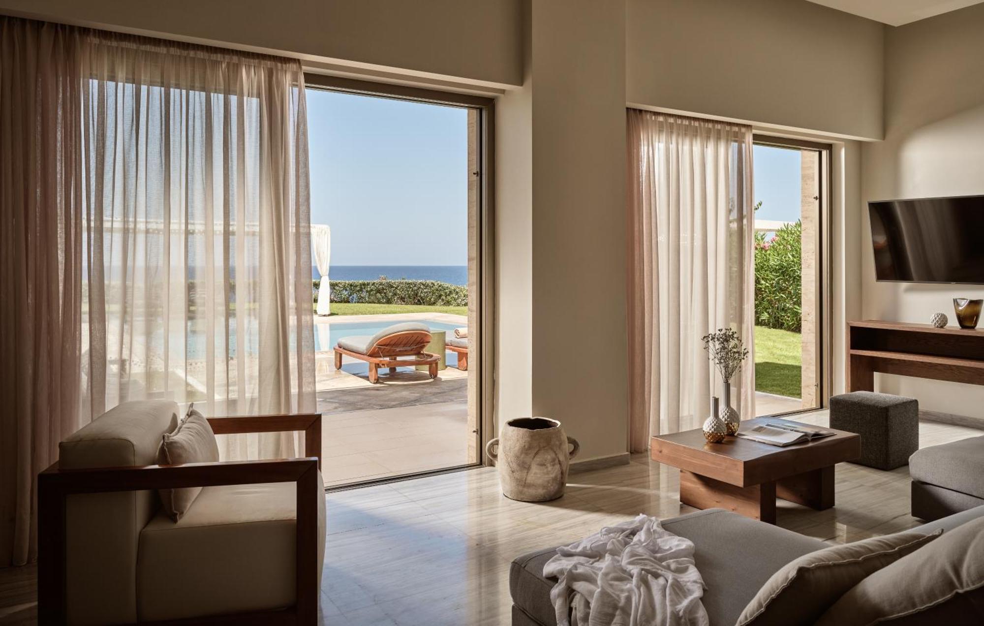 The Royal Blue A Luxury Beach Resort (Adults Only) Pánormosz Kültér fotó